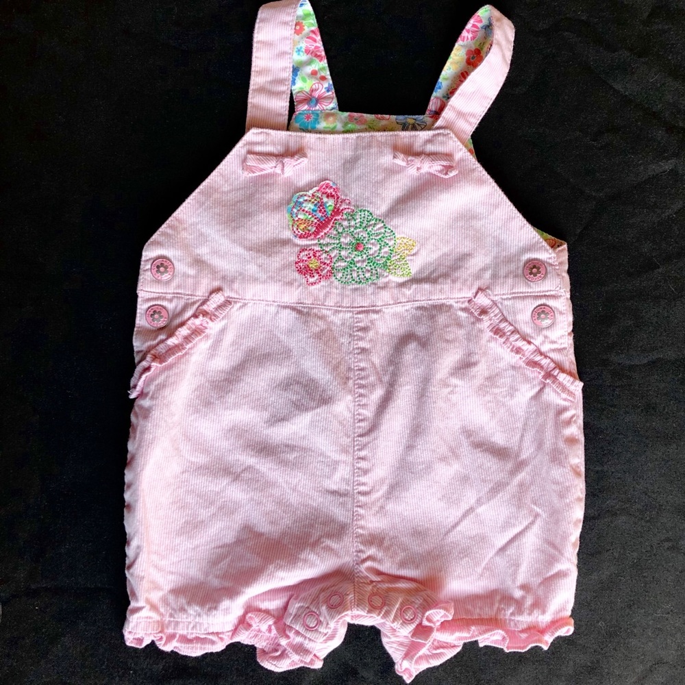 Arizona Jean Company 3-6 Month Striped Short-all’s